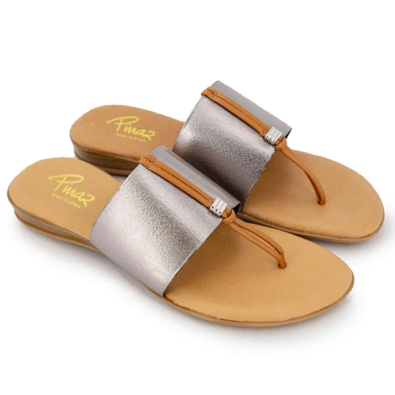 Tongs elastico uni Femme PINAZ