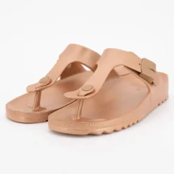 Tongs en plastique bahia flip flop camel Femme SCHOLL