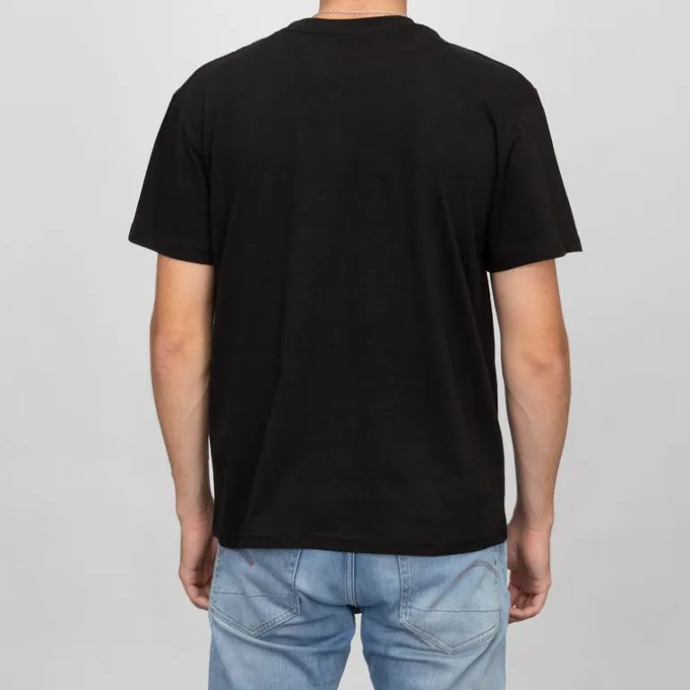 T-shirt logo brodé coton col ras de cou Homme TOMMY HILFIGER