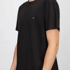 T-shirt logo brodé coton col ras de cou Homme TOMMY HILFIGER