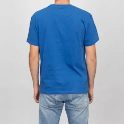 T-shirt logo brodé coton col ras de cou Homme TOMMY HILFIGER