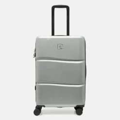 Valise moyenne rigide 4 roues compartiments PIERRE CARDIN