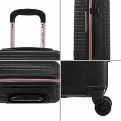 Valise moyenne rigide Perle PIERRE CARDIN