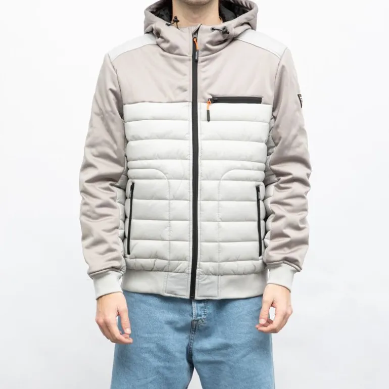 Veste à capuche cedar bi color Homme DEELUXE 74
