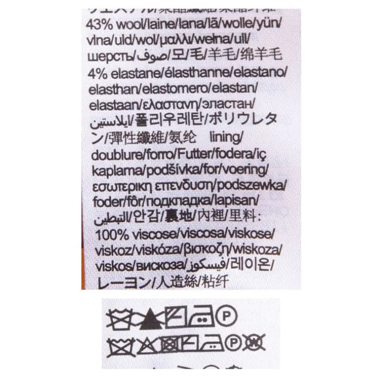 Veste blazer orange Femme CALVIN KLEIN