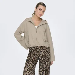 Veste capuche légère courte Bealo coupe vent Femme ONLY