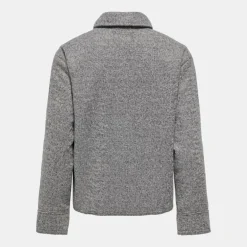 Veste courte sanne bouclée avec poches Femme ONLY