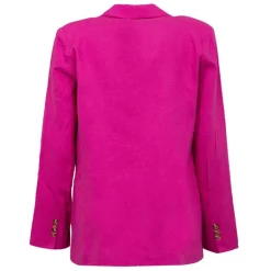 Veste de blazer à revers fushia Vivano Femme LA PETITE ETOILE