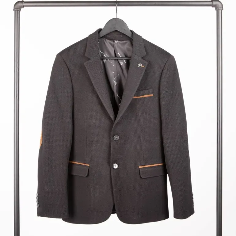 Veste de costume avec coudière Homme BILL TORNADE