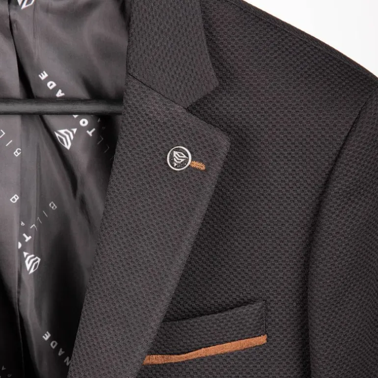 Veste de costume avec coudière Homme BILL TORNADE