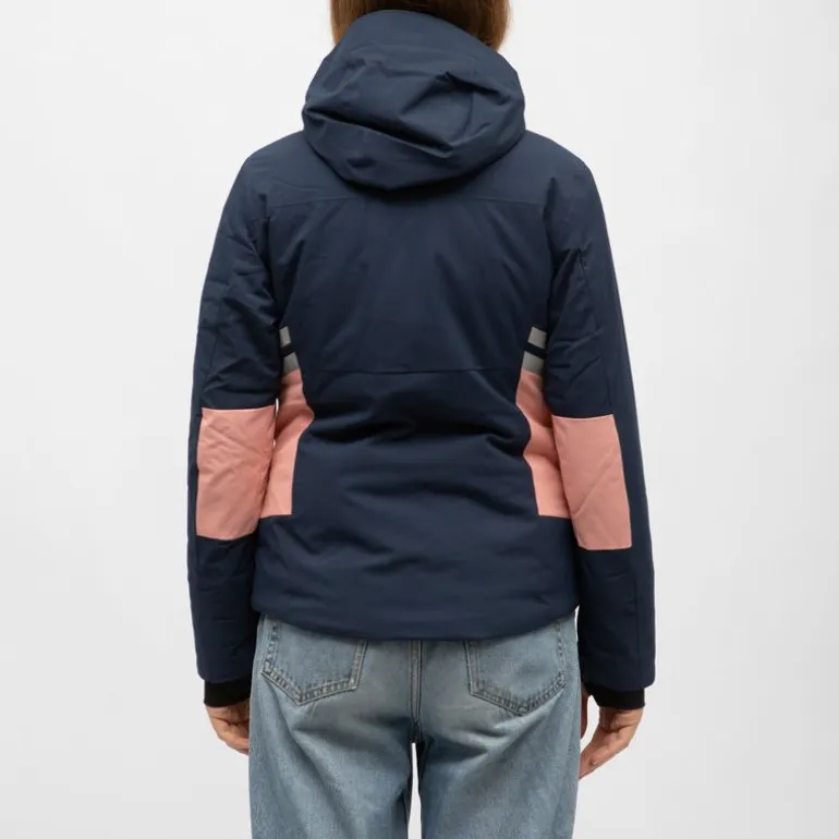 Veste de ski resort avec capuche poches colorées Femme ROSSIGNOL