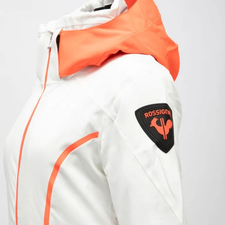Veste de ski resort avec capuche logo colorée Femme ROSSIGNOL