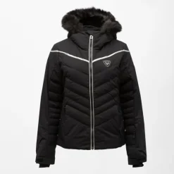 Veste de ski resort capuche fourrée Femme ROSSIGNOL