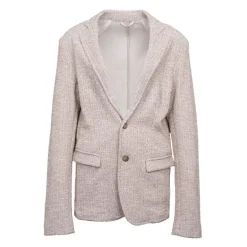 Veste de tailleur effet tweed beige Homme IMPERIAL