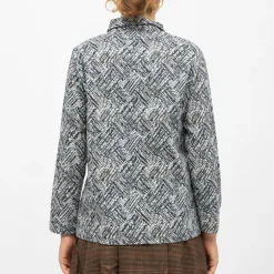 Veste imprimé graphique jacquard fauline avec boutons Femme LA PETITE ETOILE