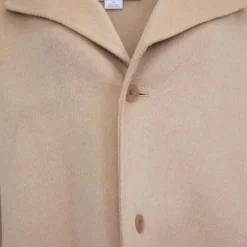 Veste longue oversize beige coton Femme CALVIN KLEIN