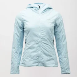 Veste softshell bleu ciel ajustée à capuche avec coutures apparentes femme Femme ROSSIGNOL