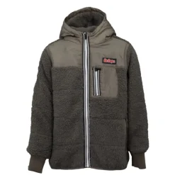 Veste zippée sherpa polaire avec capuche Enfant LEE COOPER